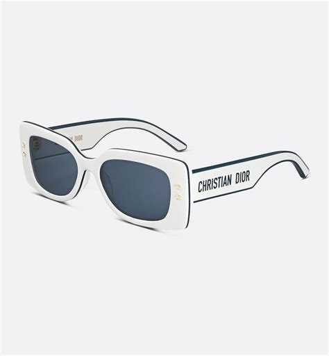 white sunglasses dior|original christian Dior unisex sunglasses.